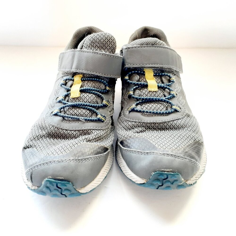 Merrell Boys Shoes Gray Nova 2 Trail Running Hiking 4.5